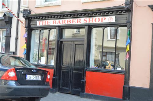 the barber shop